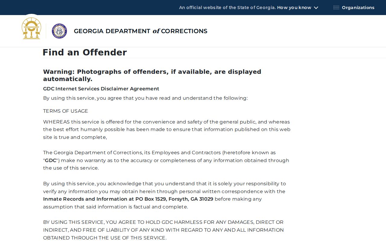 Hancock County criminal records Georgia offender query